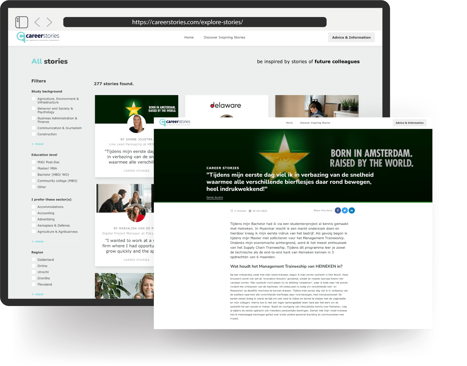 Employee & other Career Stories